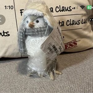 Wondershop Winter Bird Tricot with Scarf and Hat NWT